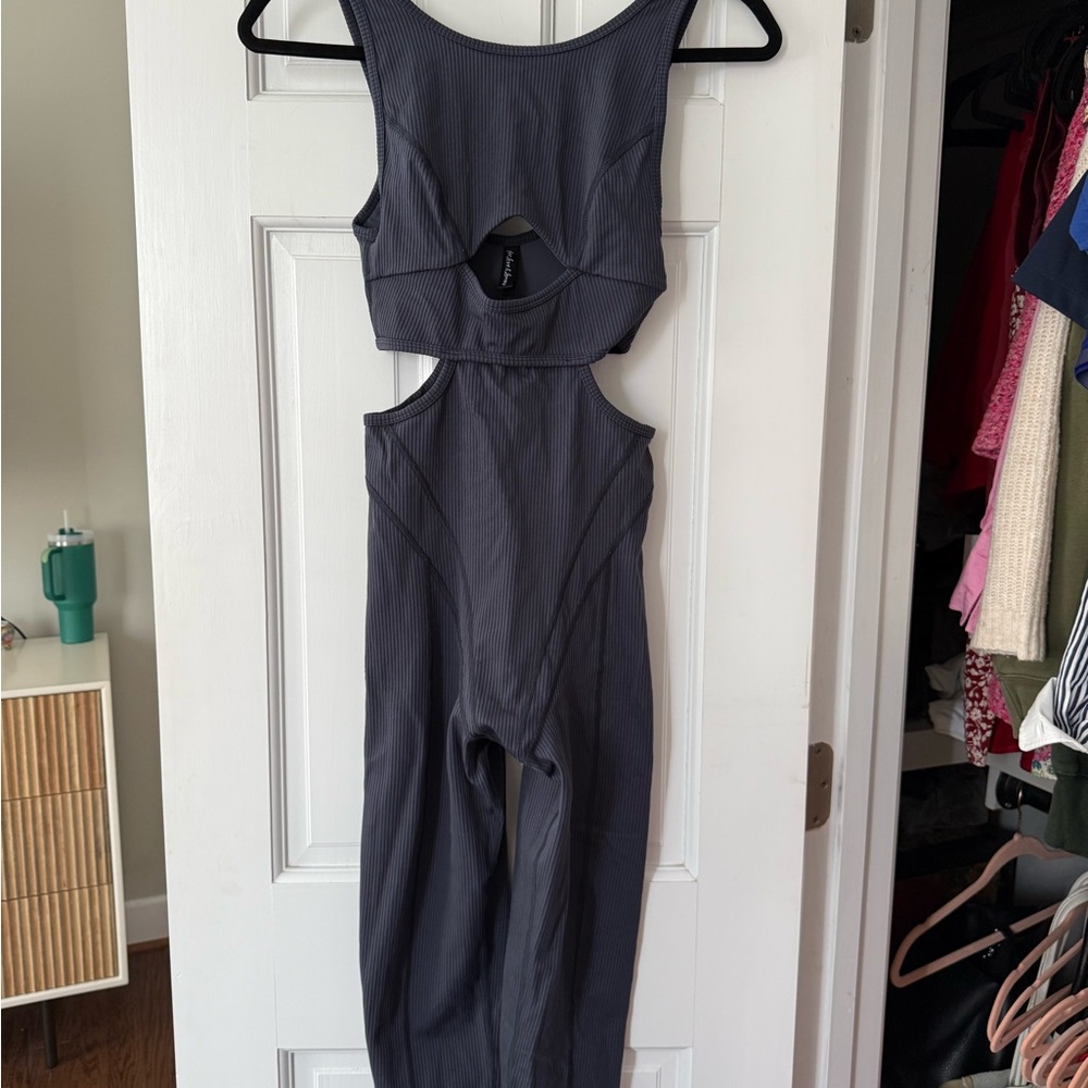 For Love And Lemons Charcoal Jumpsuit